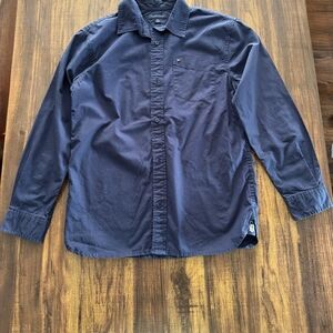 Tommy Hilfiger Blue Casual Button Down Shirt